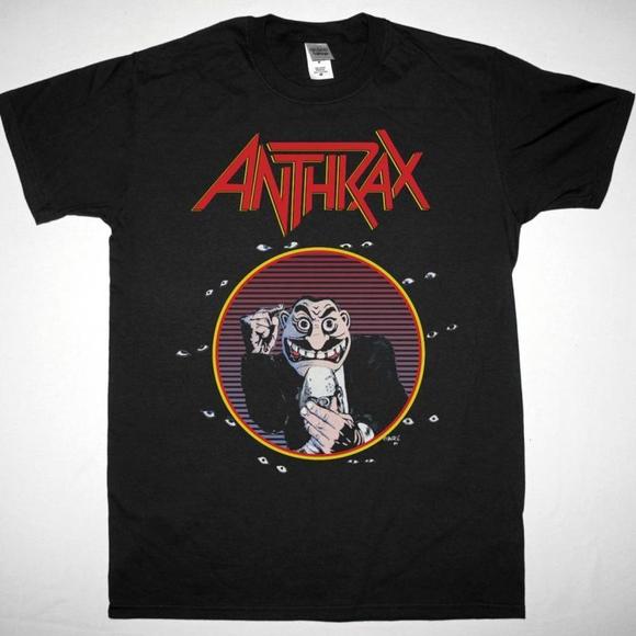 Anthrax Anthrax Dont You Fucking Look At Me New Black T-Shirt - Picture 1 of 4